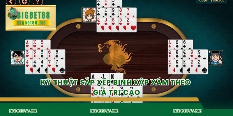 Kỹ thuật sắp xếp binh xập xám theo giá trị cao