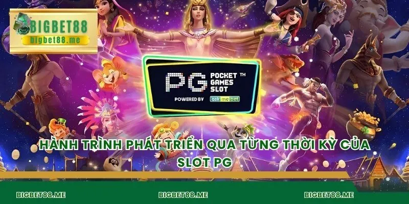 Hành trình phát triển qua từng thời kỳ của slot pg